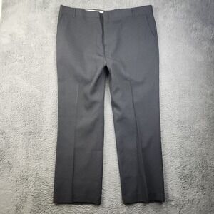 Vintage‎ Botany 500 Men's Dress Pants Size 42x30 Wool Blend Flat Front Trousers